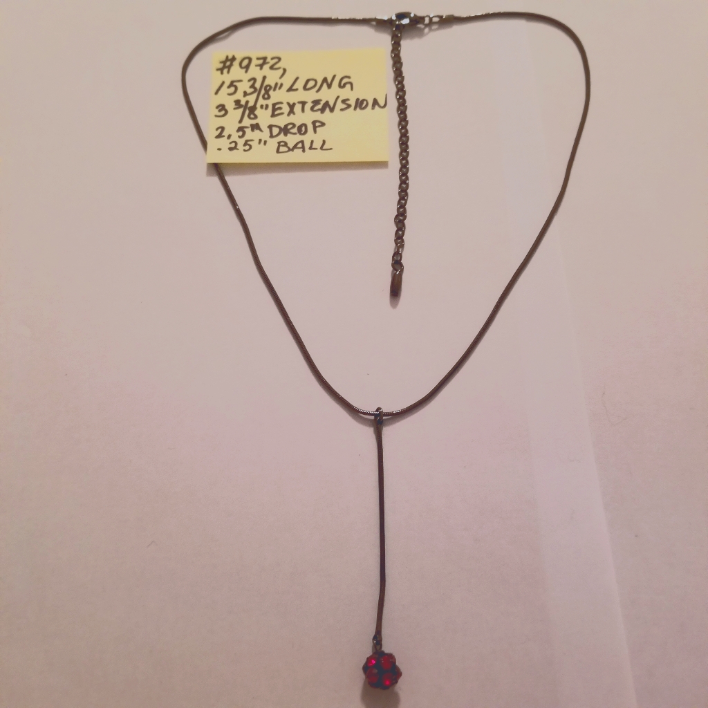 972 Rachel Nyc Rare Elegant Gorgeous Ruby Necklace